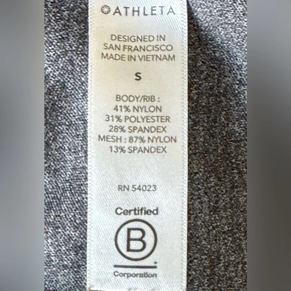 Athleta Venice Women’s High-Rise Gray Joggers, Size Small